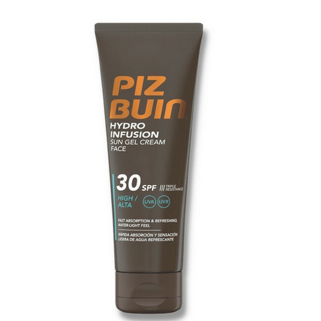 K B Piz Buin Hydro Infusion Sun Gel Cream Face Spf Ml