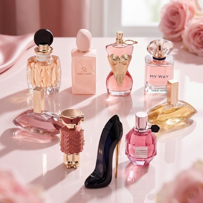 Bestseller parfume og dufte til kvinder hos BilligParfume.dk