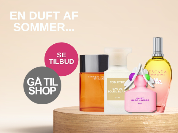 Køb sommer parfumer og dufte til mænd og kvinder. Se tilbud hos BilligParfume.dk