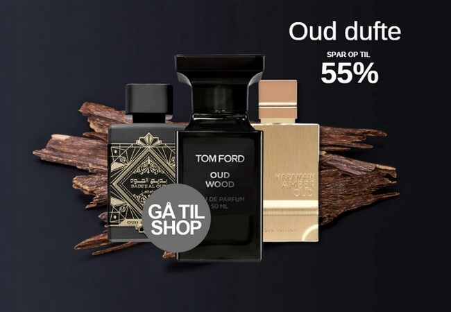Oud dufte og parfumer, køb hos BilligParfume.dk