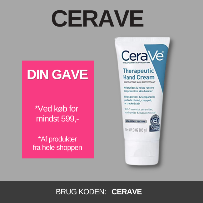 Få en gratis Cerave creme med din ordre hos BilligParfume.dk
