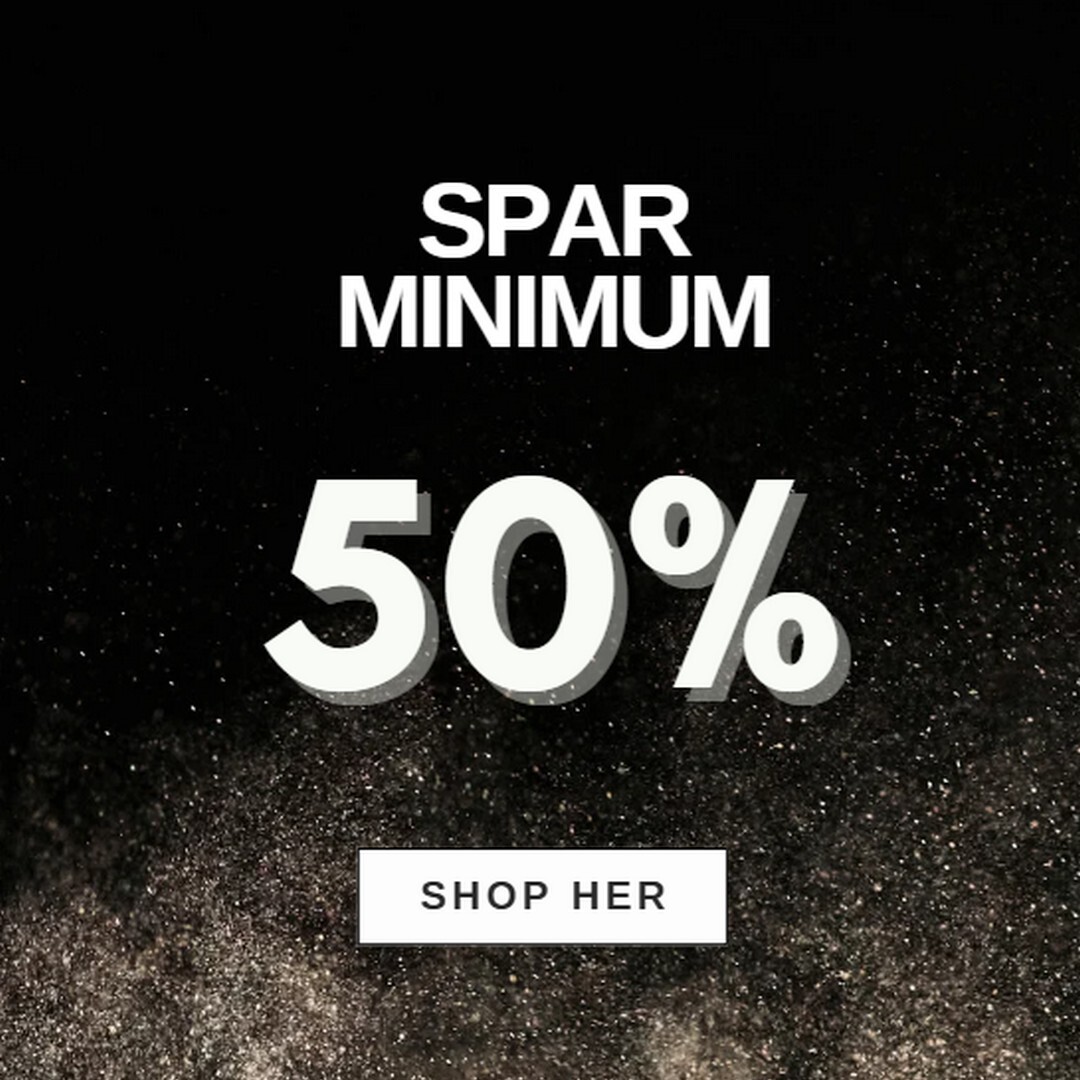 Black Friday Spar mindst 50% tilbud