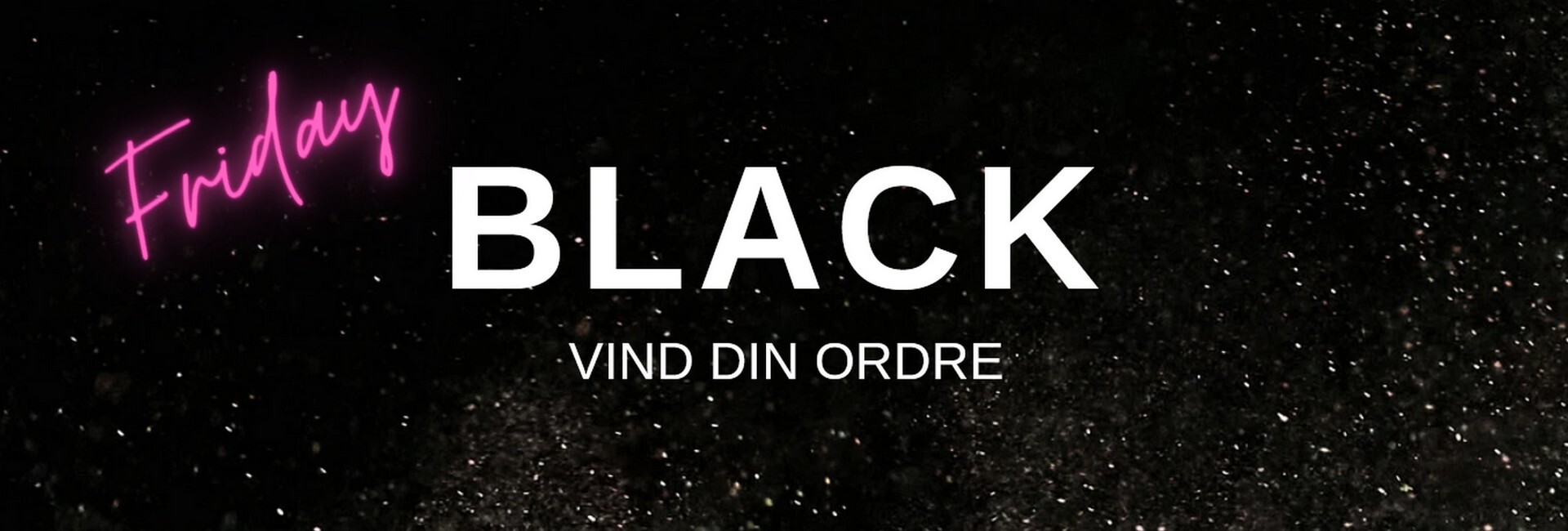 Vind din Black Friday ordre hos BilligParfume.dk