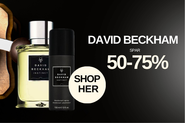Beckham parfume tilbud