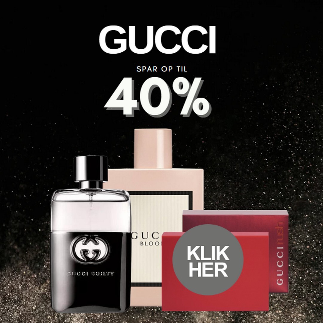 Black Friday Spar op til 40% på Gucci her