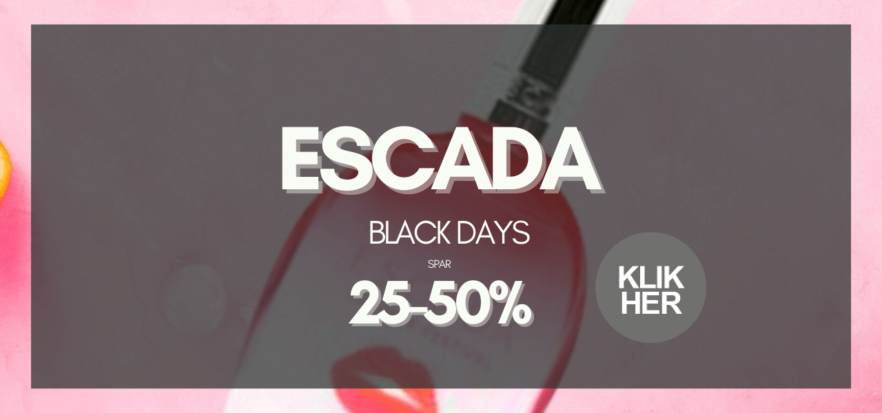 Black Week tilbud Escada parfume Klik Her