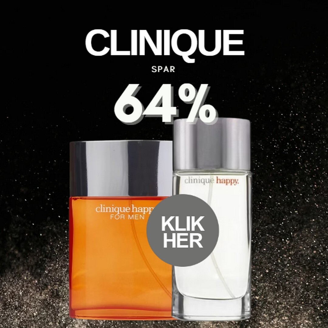 Black Friday Clinique Happy til wow priser