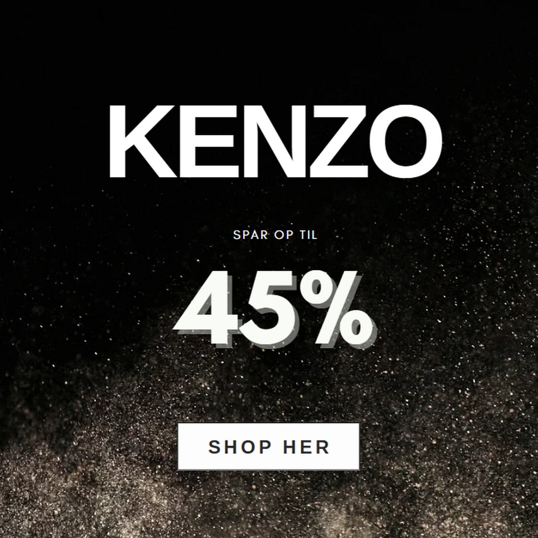 Black Friday Kenzo tilbud her%