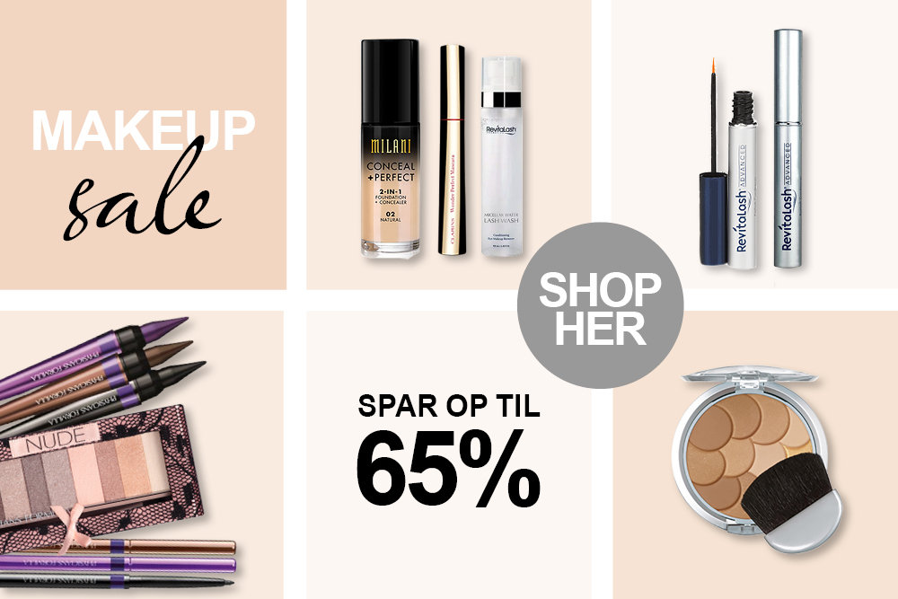 Tilbud Makeup  og kosmetik Shop Her BilligParfume.dk