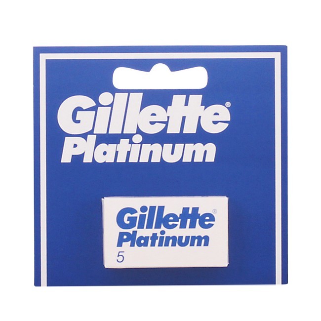 Gillette - Platinum Barberblade - 5 Stk thumbnail