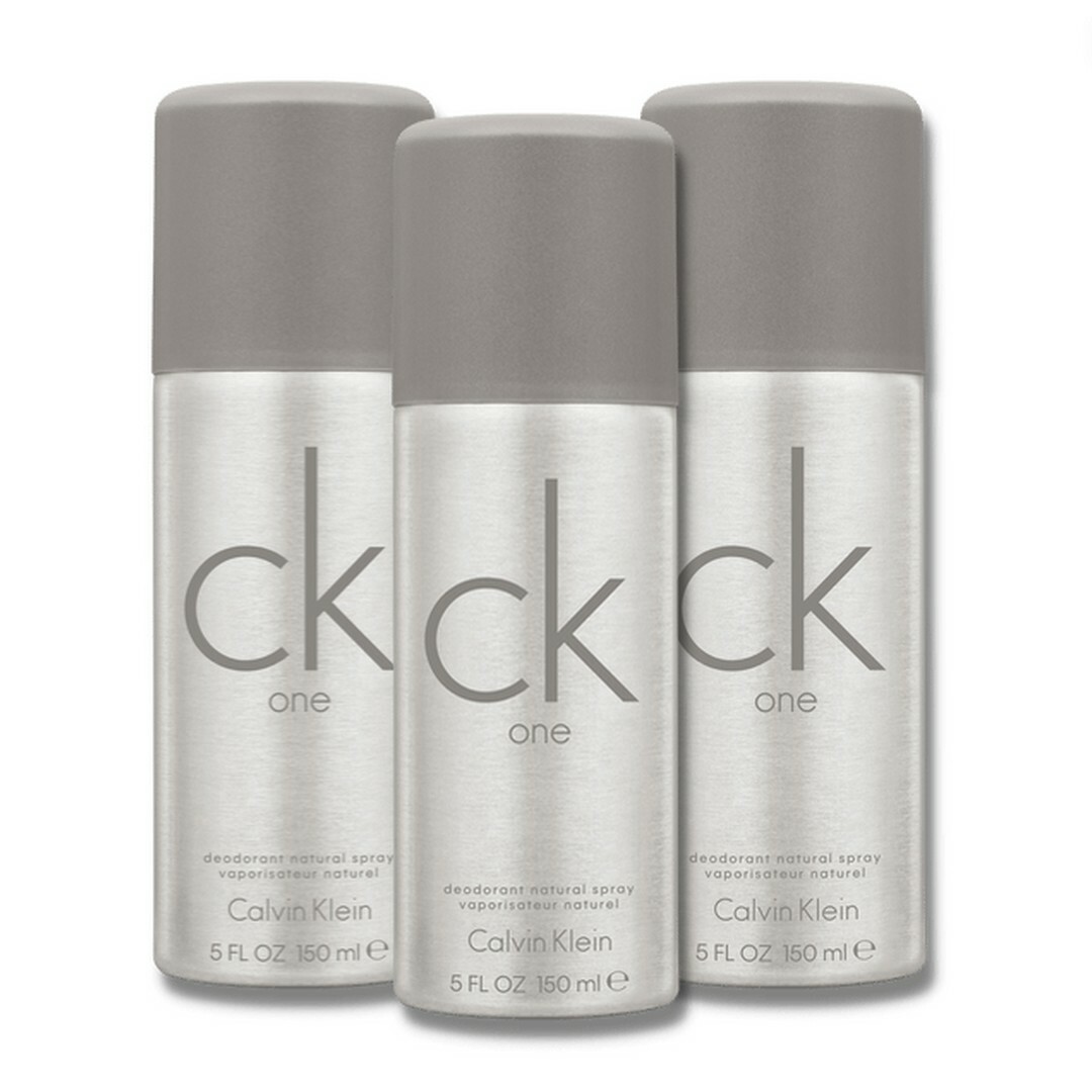 Calvin Klein - CK One 3 x Deodorant Spray
