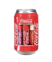 Lip Smacker - Coca Cola, Sprite & Fanta Tin Box Lip Balms 6 stk - Billede 1