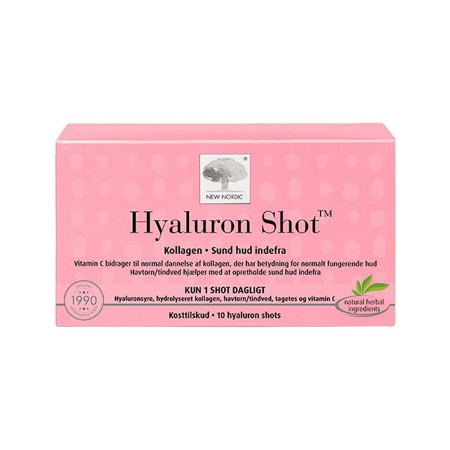 New Nordic - Skin Care Hyaluron Shot - 10 x 15 ml