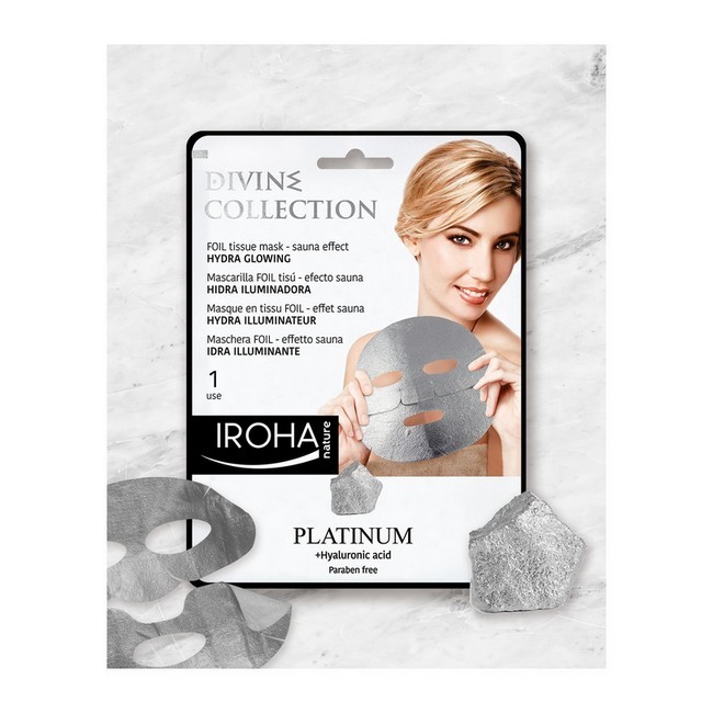 Iroha Nature - Platinum Foil Tissue Mask - Divine Collection