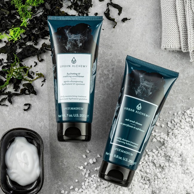 Urban Alchemy - Opus Magnum Salt Scrub Shampoo & Conditioner