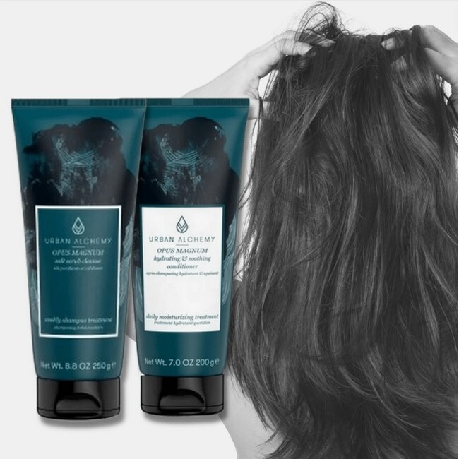 Urban Alchemy - Opus Magnum Salt Scrub Shampoo & Conditioner