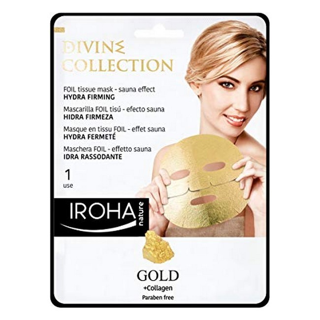Iroha Nature - Gold Tissue Face Mask - Hydra Firming