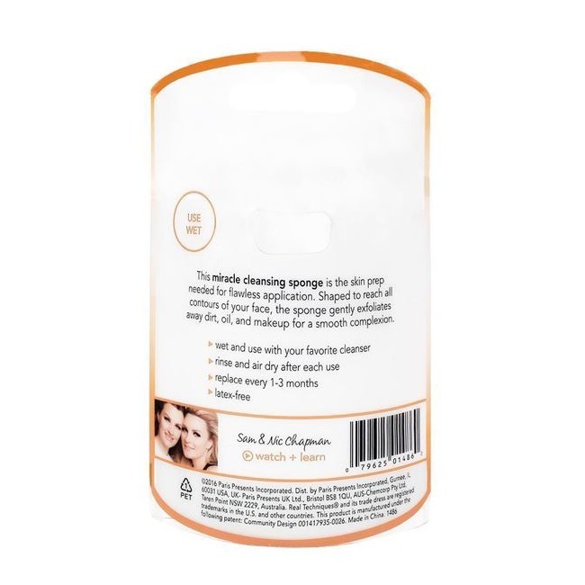 Real Techniques - Miracle Cleansing Sponge - Billede 4