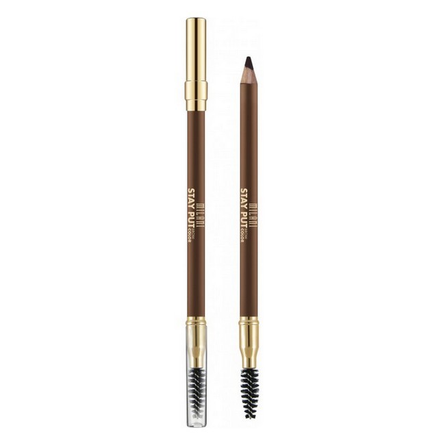 Milani Cosmetics - Stay Put Brow Pomade Pencil - Soft Brown