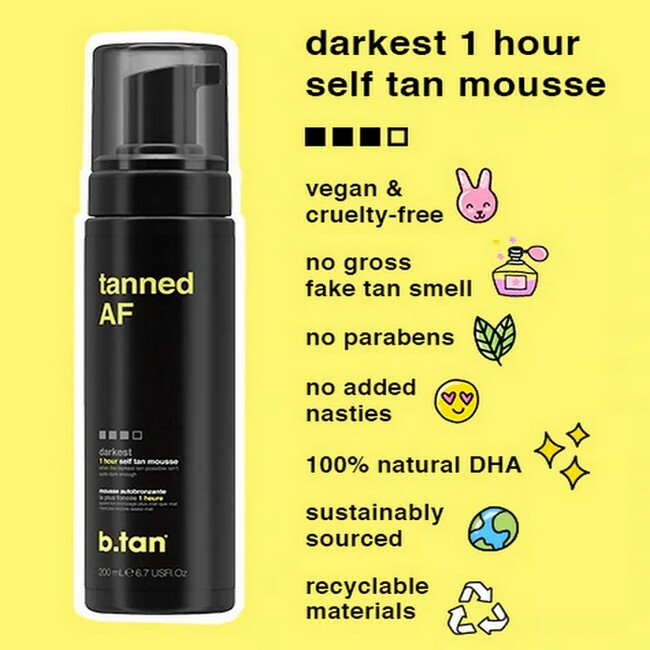 b.tan - Tanned AF ... - 200 ml