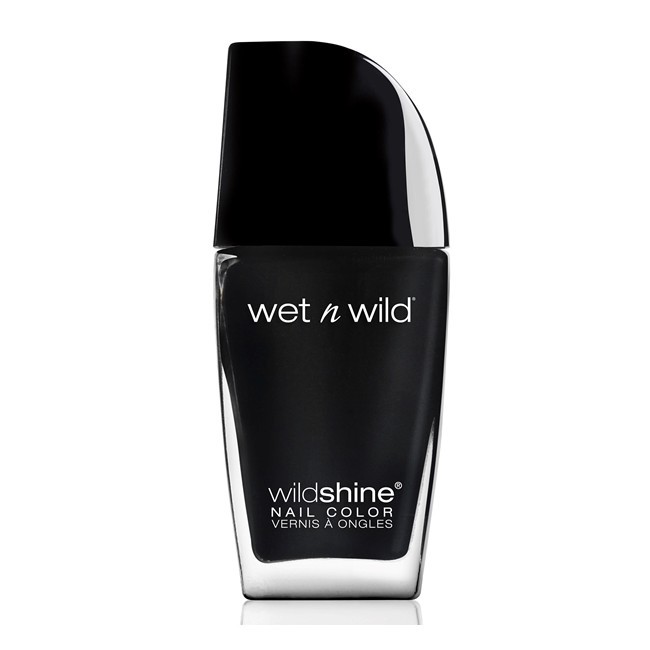 Wet n Wild - Wild Shine Nail Color - Black Créme thumbnail