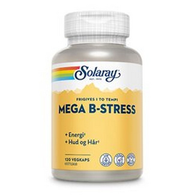 Solaray - Mega B Stress - 120 Stk thumbnail