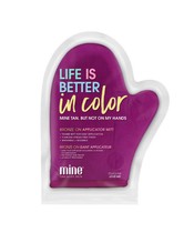 MineTan - Life Is Better In Color Bronze On - Velour Selvbrunerhandske - Billede 1