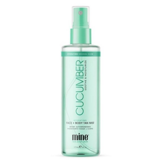 MineTan - Cucumber Hydrating Face and Body Tan Mist - 200 ml thumbnail