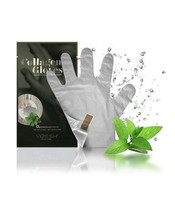 Voesh - Collagen Gloves Peppermint Håndmaske - Billede 1