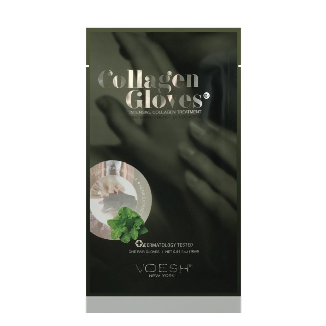 Voesh - Collagen Gloves Peppermint Håndmaske