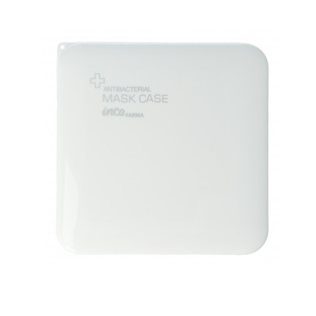 Inca Pharma - Face Mask Case Antibakteriel - Hvid - Billede 2