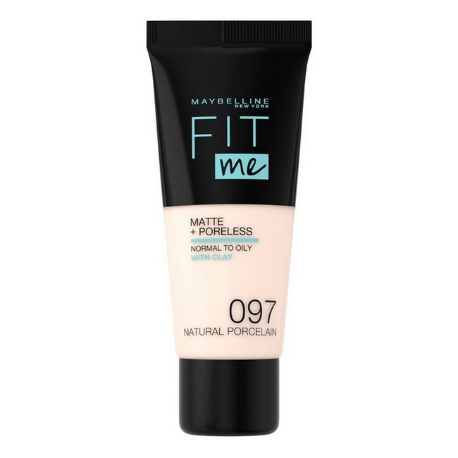 Maybelline - Fit Me Matte and Poreless Foundation Natural Porcelain - 30 ml thumbnail