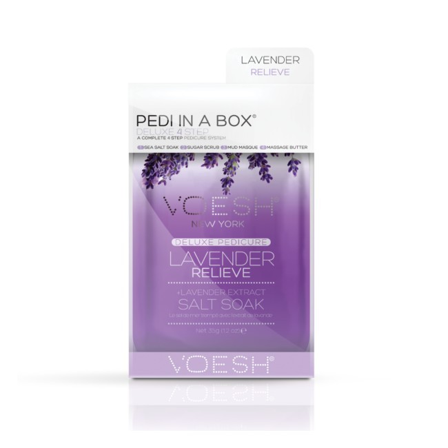 Voesh - Pedi In A Box - Lavender Relieve thumbnail