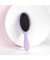 BrushWorks - Oval Detangling Hair Brush Purple - Billede 2