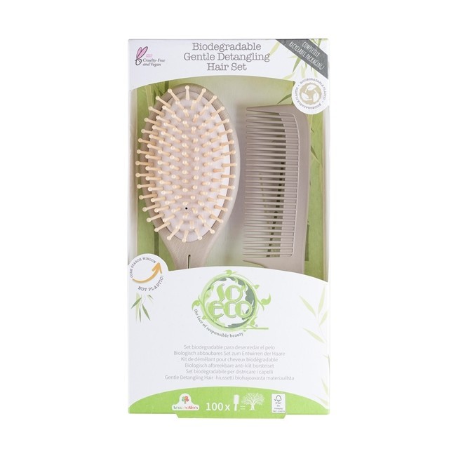 So Eco - Gentle Detangling Hair Set - Billede 2