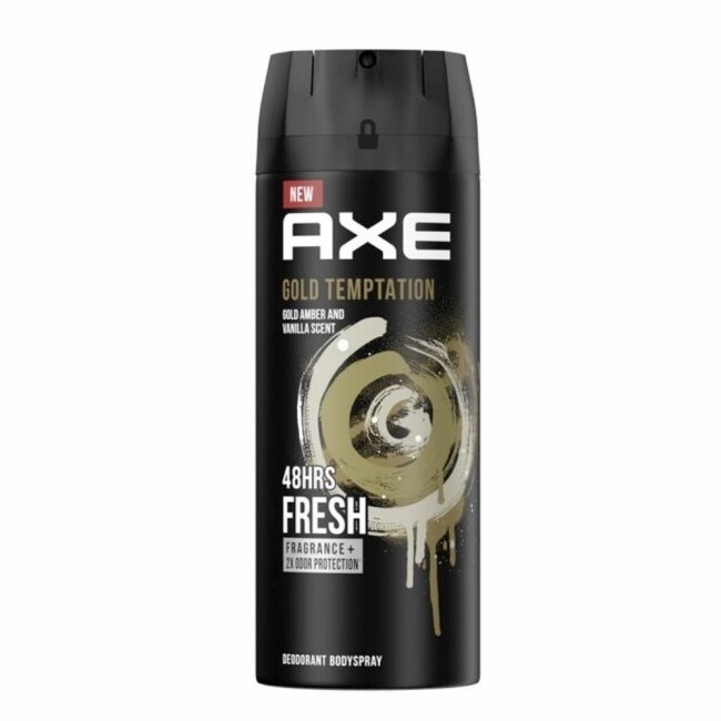 Axe - Gold Temptation Deodorant Spray - 150 ml