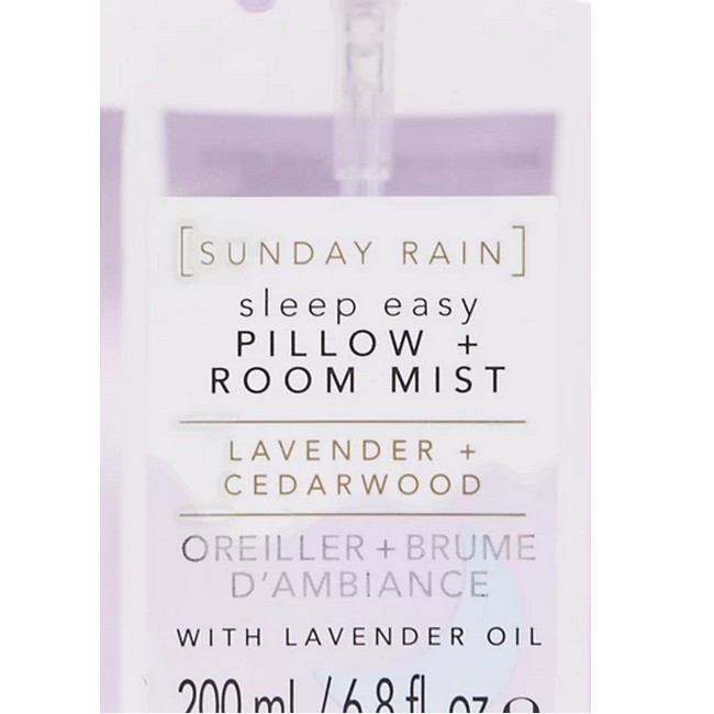 Sunday Rain Sleep Easy Pillow & Room Mist 200 ml BilligParfume.dk