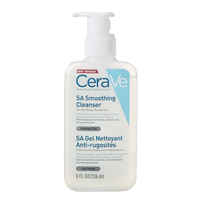 Billede af CeraVe - SA Smoothing Cleanser Dry Rough Bumpy Skin - 236 ml