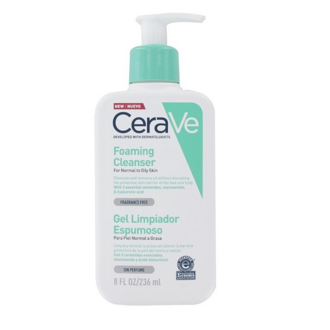 CeraVe - Foaming Cleanser Normal To Oily Skin - 236 ml thumbnail