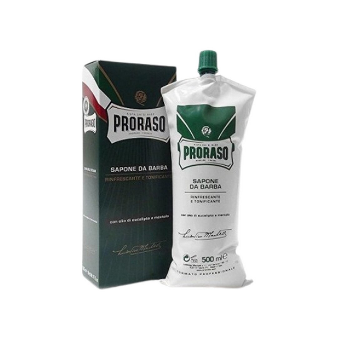 Proraso - Barbercreme Refresh Eucalyptus & Menthol - 500 ml