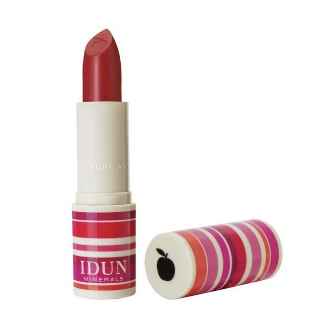 Billede af IDUN Minerals - Matte Lipstick Körsbär 104 hos BilligParfume.dk