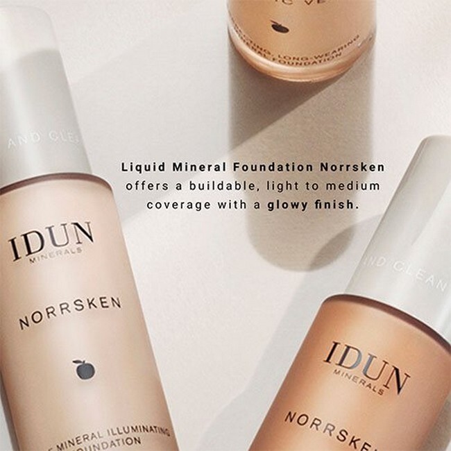 IDUN Minerals - Norrsken Liquid Foundation Siri - 30 ml - Billede 4