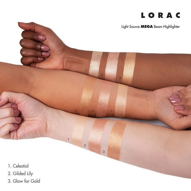 Lorac - Light Source Mega Beam Highlighter Glow For Gold - Billede 3