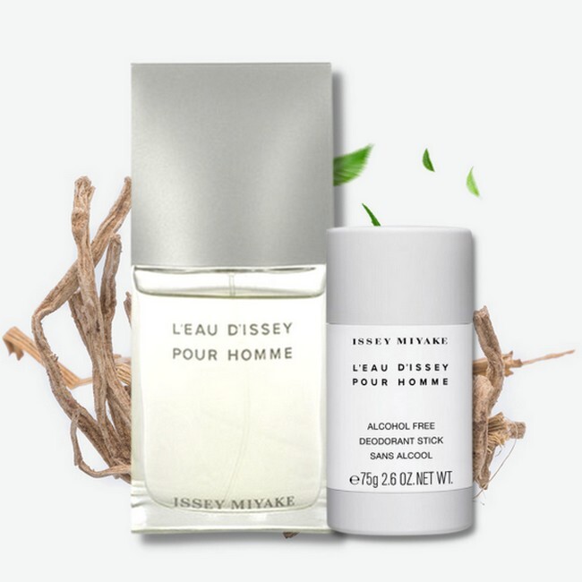 Issey Miyake - L'eau D'Issey Pour Homme Sæt - 75 ml Edt & Deodorant - Billede 2