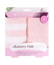 BrushWorks - Luxury Hair Towels 2 Pack