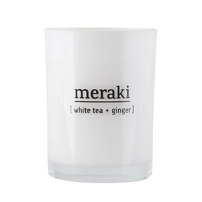 Meraki - Duftlys White Tea & Ginger - 220 g thumbnail