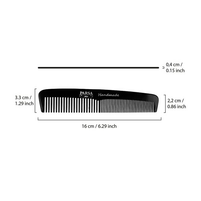 Parsa Men - Handmade Styling Comb - Billede 2
