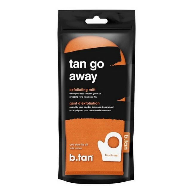 b.tan - Tan Go Away Exfoliating Mitt Orange