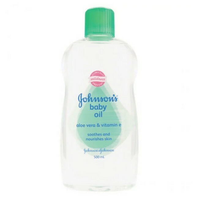 Johnsons - Original Baby Oil Aloe Vera - 500 ml thumbnail