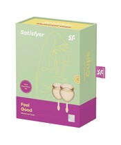 Satisfyer - Feel Good Menstruationskop Orange - Billede 1